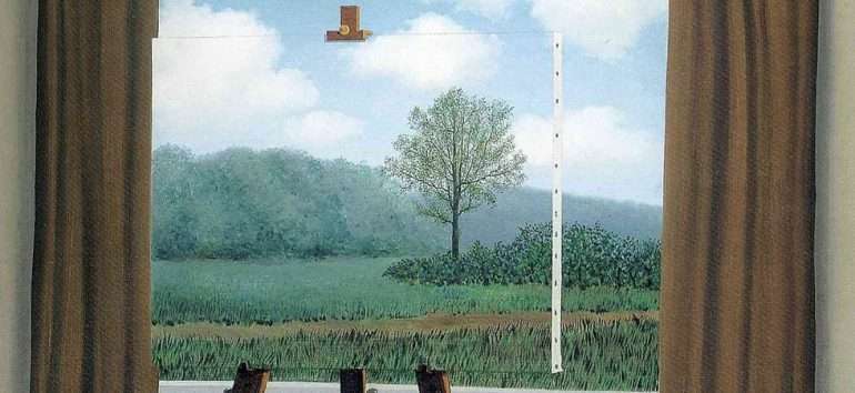 "La condizione umana" di Ren&eacute; Magritte
